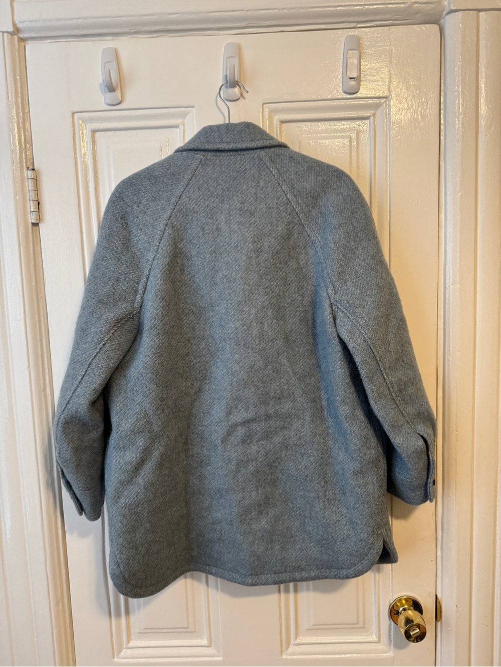 Sézane NWT Joe Coat in Vintage Blue Size 36/US 4 - Picture 7 of 7